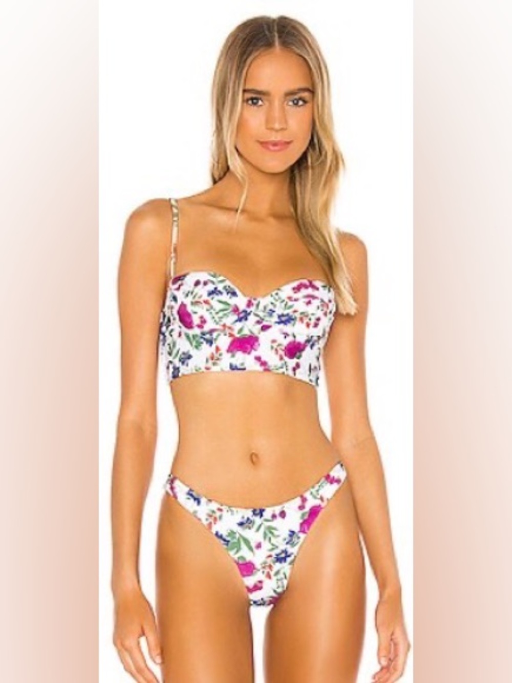 NWT Corsage Bikini Top in Clover
VIX SWIMWEAR